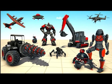Mech Robot Transforming game 3d