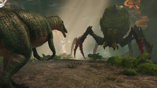ARK: Survival Evolved - Baryonyx Army vs. Broodmother Lysrix