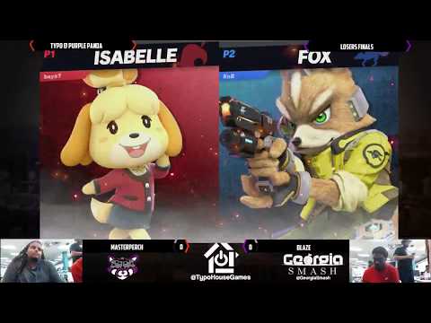 Typo Friday 9/27/19 - MasterPerch(Isabelle/Bayonetta/Trainer) VS Blaze(Fox/Diddy) - Losers Finals