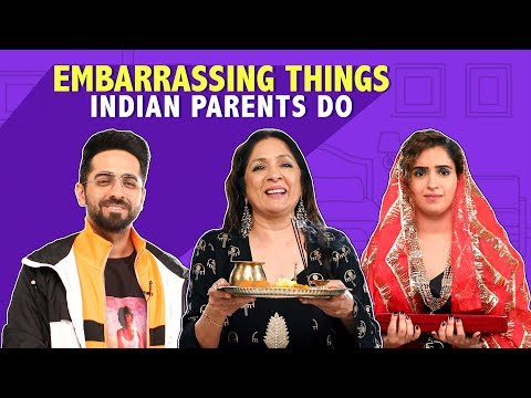 MensXP: Embarrassing Things Indian Parents Do Ft. The Cast Of Badhai Ho