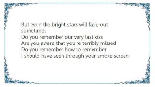 k.d. lang - Your Smoke Screen Lyrics