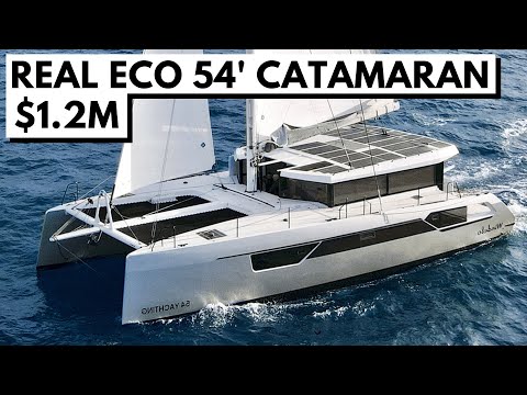 , title : 'WINDELO 54 YACHTING CATAMARAN Electric Hydro Solar Silent Hybrid Performance Yacht Tour'
