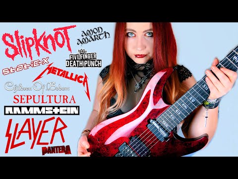 10 EASY but HEAVY Metal RIFFS