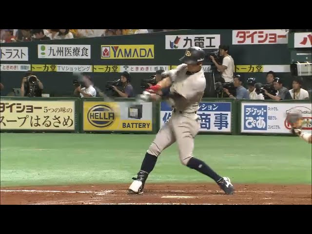【8回表】今カード2発目!! バファローズ・岩崎 4号2ランホームラン 2015/8/13 H-Bs