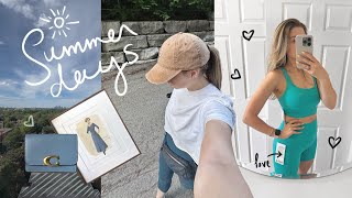 SUMMER DAYS ☀️ lululemon & coach haul + friends