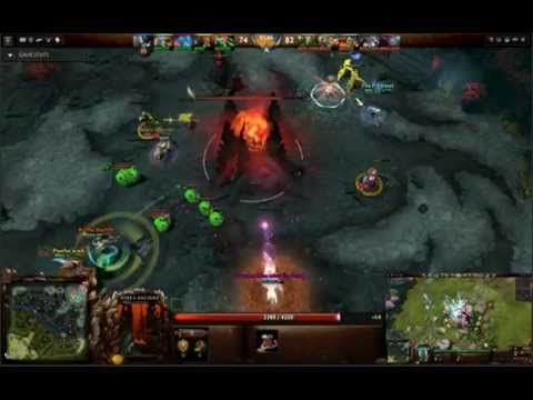 Closest Dota 2 Base Race Ever!