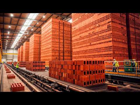 Wie Werden Feuerfeste Ziegel Gemacht? 5.000 Tonnen pro Stunde für die heißesten Öfen! 🔥🧱🏭