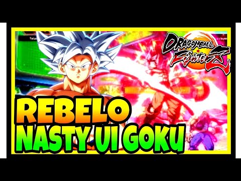 DBFZ Rebelo ( UI Goku Vegito Goku Blue ) vs Soulslayer434 ( Base Vegeta Bardock Tien ) FIGHTERZ S3