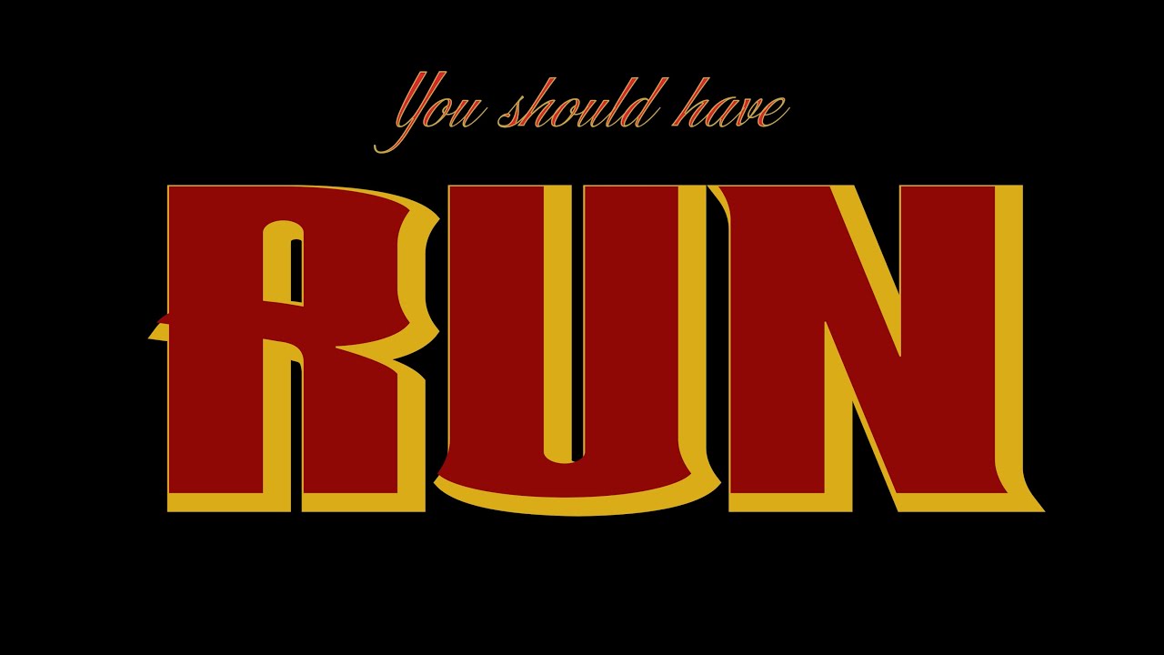 You Should Have Run - A Horror short film by Gabriel de Sa