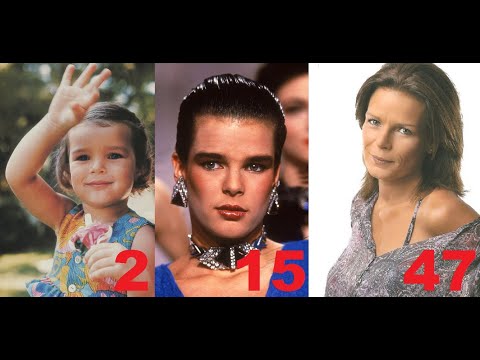 Princess Stéphanie from 0 to 57 years old