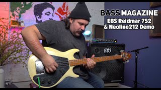 Video thumbnail for Bass Magazine EBS Reidmar 752 & Neoline 212 Demo by Bass Magazine