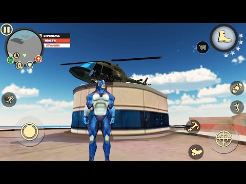 Rope Hero Vice Town (Find Helicopter in The new Tower) | Rope Hero New version | Games Kon