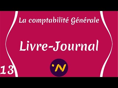 Livre Journal : Comptabilité Générale