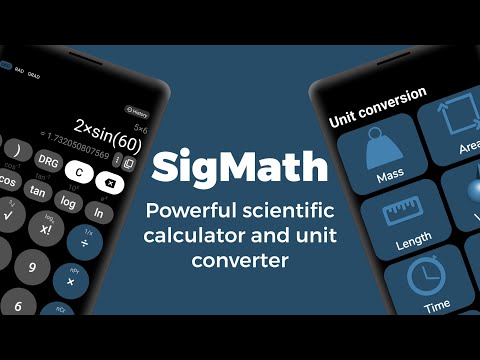 SigMath: calculator/converter