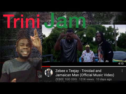 Zebee x Teejay - Trinidad and Jamaican Man (Official Music Video) REACTION