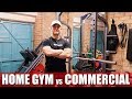 TRAINING IN A HOME GYM vs A COMMERCIAL GYM