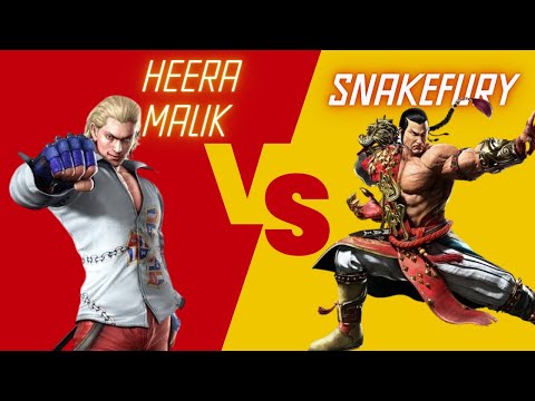 Tekken 8 - Heera Malik VS KMR SnakeFury #tekken8