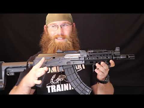 FIRST LOOK! ZPAP M92 Tactical with 1.5mm receiver Bulged front trunnion ak47 pistol Zastava Arms USA