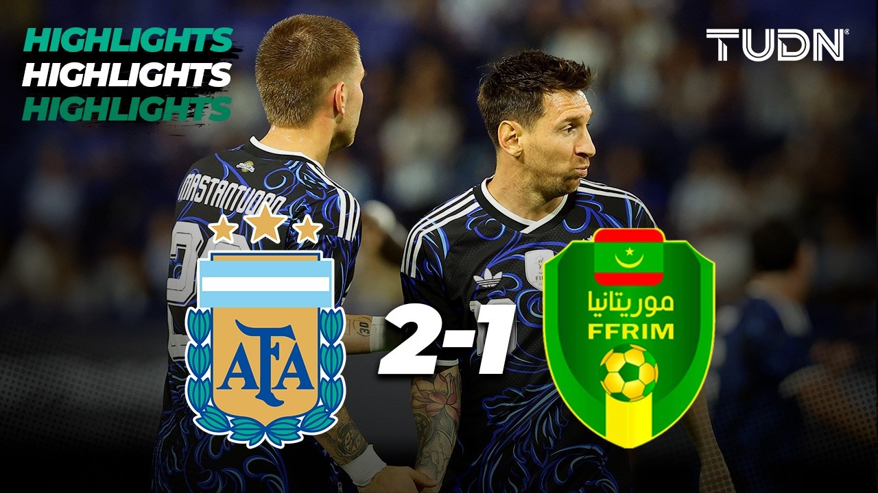 Argentina vs Mauritania Highlights
