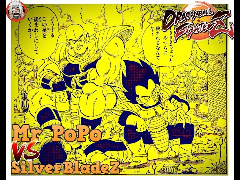 DBFZ Mr PoPo (GokuUi, 21, 18) vs SilverBladeZ (Vegeta, Nappa, Goku)