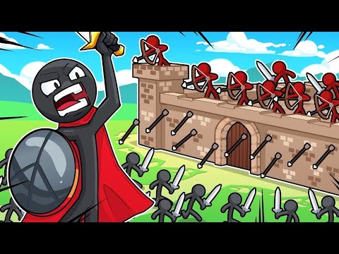 Conquering the Kingdom in Stick War 3 CAMPAIGN - Full Movie (All Missions)