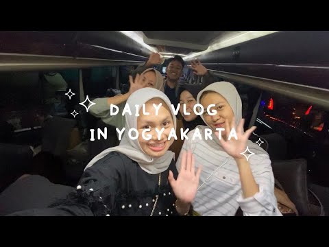 YOGYAKARTA I'M COMING !! | STUDY TOUR VLOG ˚ ༘ ೀ⋆｡˚