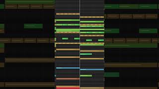【ボカロ】ボカロ曲の作曲画面 【初音ミク】 #shorts #vocaloid #初音ミク #ボカロ #かっこいい曲