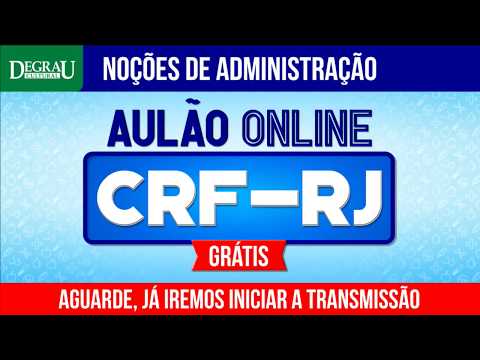 Concurso CRF-RJ | Aulão Administração Pública  | Degrau Cultural