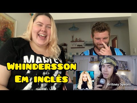 AMERICANS react to WHINDERSSON imitating Famous SINGERS in ENGLISH (was it the same?)
