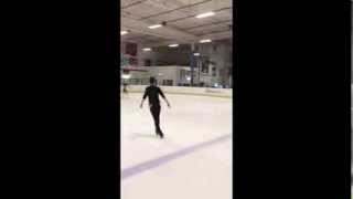 Patrick Leahy Figure Skating - Practice 2