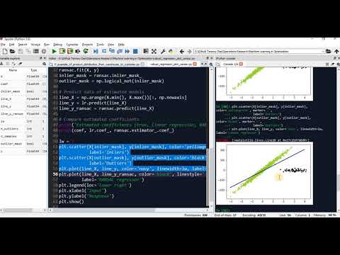 Robust Regression in Machine Learning