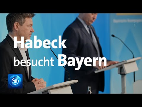 Habeck spricht mit Söder über Umsetzung der Klimaschutz-Ziele
