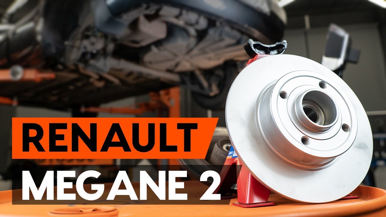 Udskift bremseskiver bag - Renault Megane 2 | Brugeranvisning