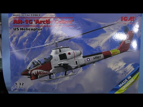 Sprue Review ICM 1/32 AH-1G 'Arctic Cobra'