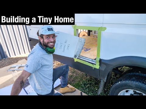 Propane Gas Box Installation | The Safe Way to Store Propane? | VAN BUILD Ep7