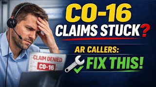 CO-16 Denial Mistakes That Kill Payments | Fix It Before You Appeal | Lecture-2