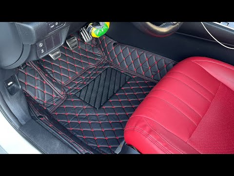 Luxus car mat install on 2019 Honda Accord sport