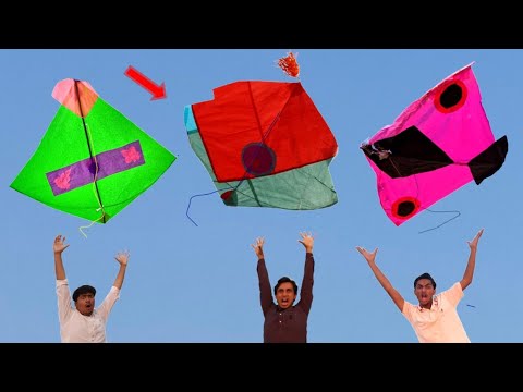 4 Cutting Kite Catch Nasir | Nasir Vs Abubaker Kite Flying Challenge 