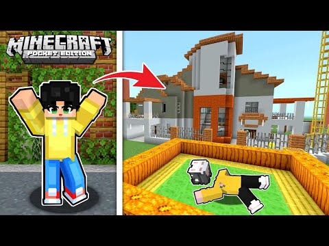 DaveFromPH -  Revenge PRANK at BG HOUSE in Minecraft PE 😂 |  he's going to cry!