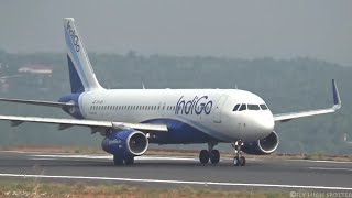 Indigo Airlines Takeoff From Calicut Airport  HD