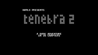 ATARI XL / XE += TENEBRA 2 += NEW GAME 2023 - LONG PLAY