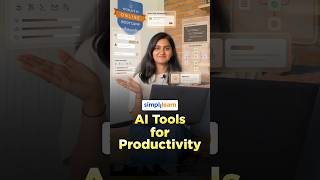 AI Tools For Productivity 2026 | Automate Your Daily Tasks With AI Tools | #Shorts | #Simplilearn