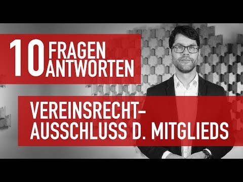 10 Fragen 10 Antworten - Vereinsausschluss