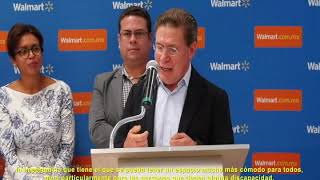 INAUGURAN GOBERNADOR Y DIRECTIVOS DE WALMART, UNA NUEVA TIENDA EN DURANGO Y LA  PRIMERA INCLUYENTE E