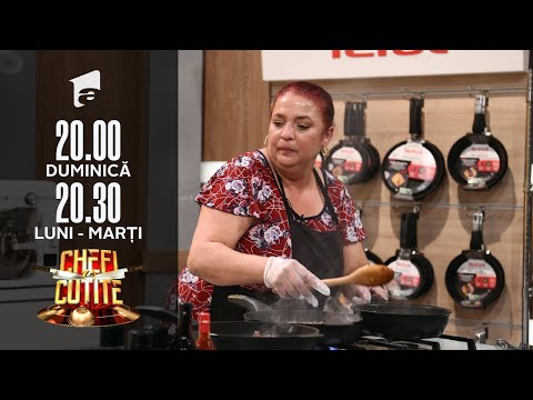 Chefi la cuțite | Sezonul 9, debut în forță! Luminița Marcu: „Sunt grataragiu și șofer”