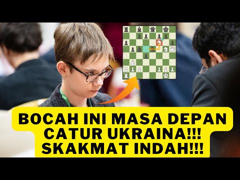 GILA!! 4 LANGKAH BRILLIANT DAN AKURASI 100%!! || Ihor Samunenkov Prodigy Catur Ukraina!!