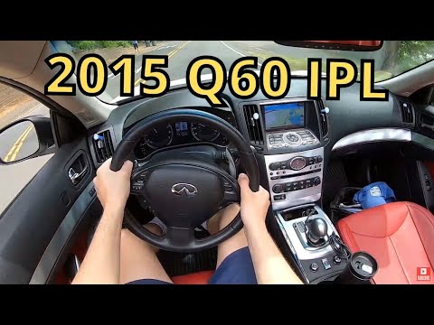 POV Driving 2015 Infiniti Q60 IPL - A Fun, Performance Luxury Convertible!
