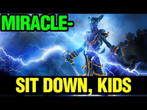Sit Down, Kids! - Miracle- Razor - Dota 2