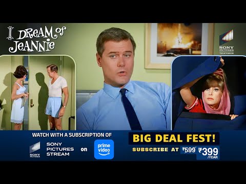 Jeannie Manipulates Tony's Eye Checkup & The Wrong Dog  | I Dream of Jeannie