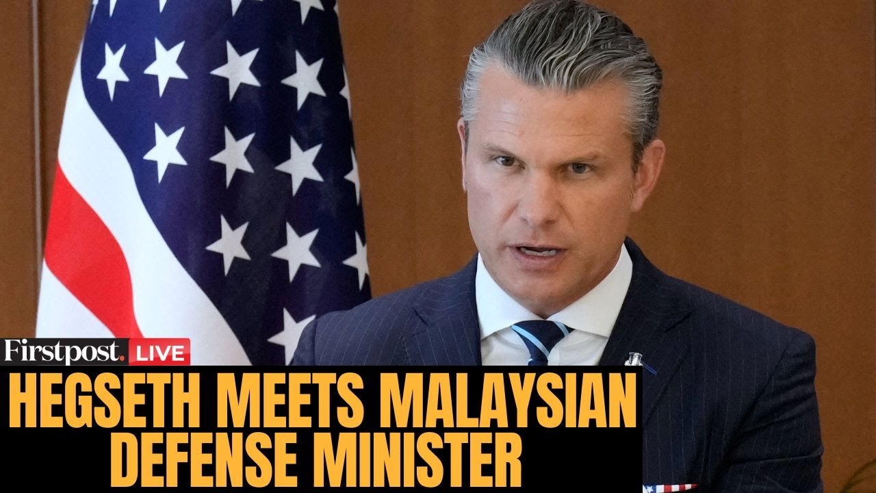 LIVE: Pete Hegseth Holds Bilateral Talks with Malaysia’s Defense Minister Khaled bin Nordin | N18G